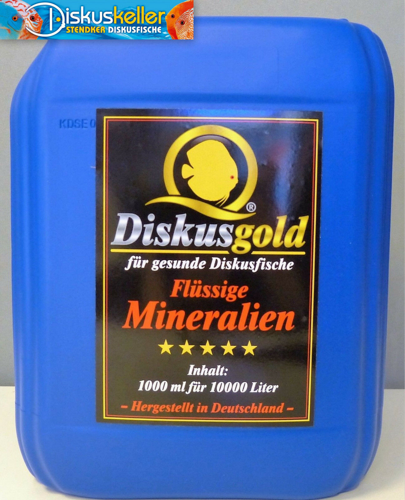 Diskusgold Flüssige Mineralien