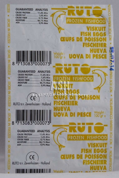 RUTO's Fischeier / Fish Eggs 100g Blister