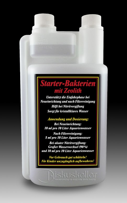 Diskusgold Starterbakterien mit Zeolith 500 ml