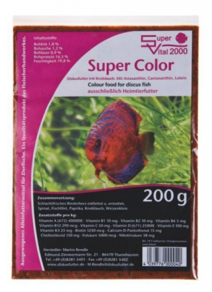 SV 2000 Super Color 200g Flachtafel
