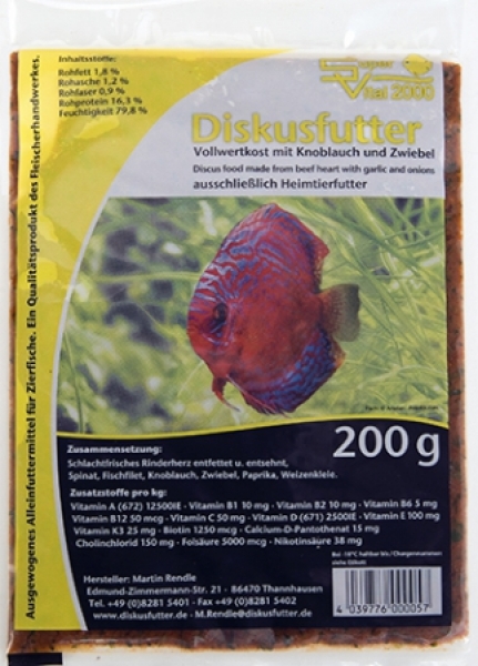 SV 2000 mit Knoblauch und Zwiebel 200g Flachtafel