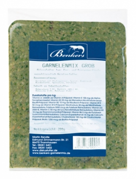 Benkers Garnelenmix fein 200g Flachtafel