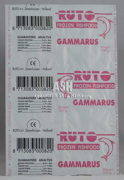 RUTO's Bachflohkrebse 100g